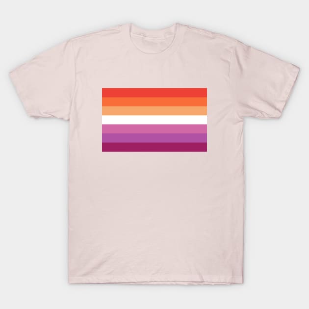 Lesbian Pride T-Shirt by littleSamantics